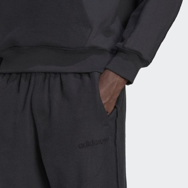 Pantalon De Survêtement Adidas Loopback En Carbone