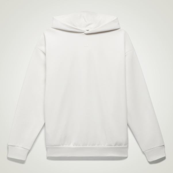 Adidas Basketball Sweat à Capuche Mode Blanc