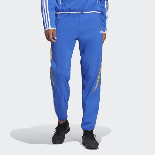 Pantalon De Survêtement Tissé Juventus Teamgeist Bleu Haute Résolution Adidas