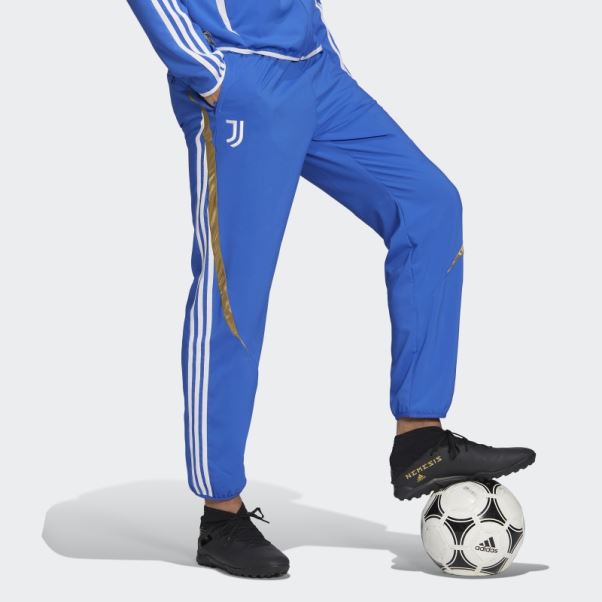 Pantalon De Survêtement Tissé Juventus Teamgeist Bleu Haute Résolution Adidas