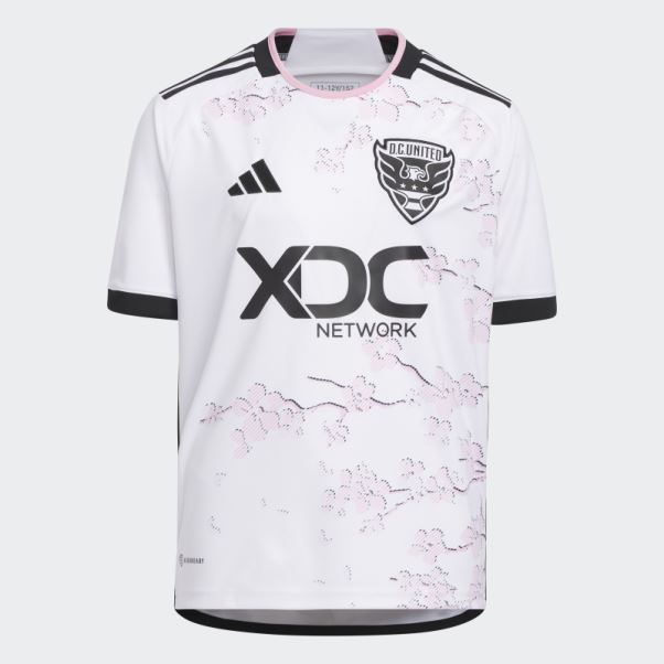 Adidas Dc Blanc Maillot Extérieur Uni 23/24