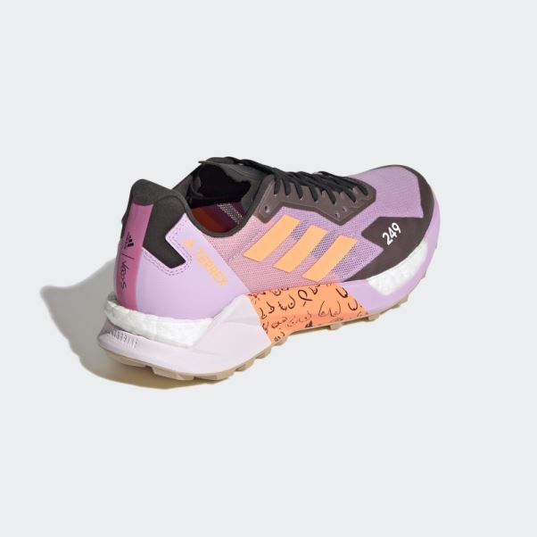Terrex Agravic Ultra Bca Chaussures De Course Sur Sentier Lilas Adidas