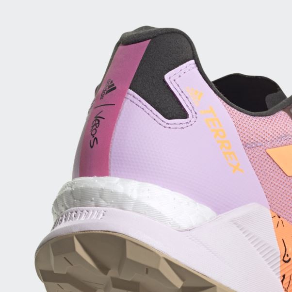 Adidas Lilas Terrex Agravic Ultra Bca Chaussures De Course Sur Sentier