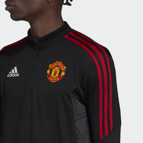 Adidas Manchester United Condivo 22 Training Top Noir