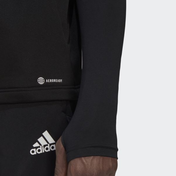 Adidas Manchester United Condivo 22 Training Top Noir