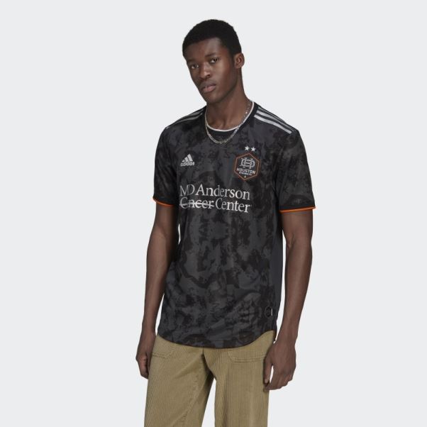 Maillot Adidas Carbon Houston Dynamo 22/23 Extérieur Authentique