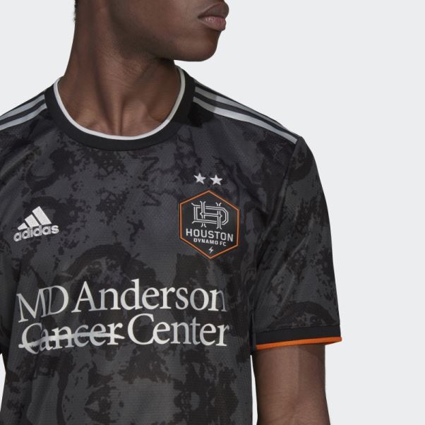 Maillot Adidas Carbon Houston Dynamo 22/23 Extérieur Authentique