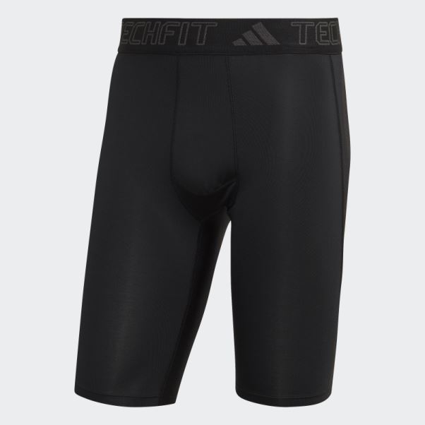 Adidas Collants Courts D'entrainement Techfit Noir