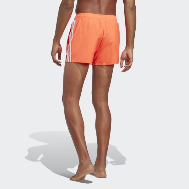 App Rouge Adidas 3-stripes Clx Short De Bain
