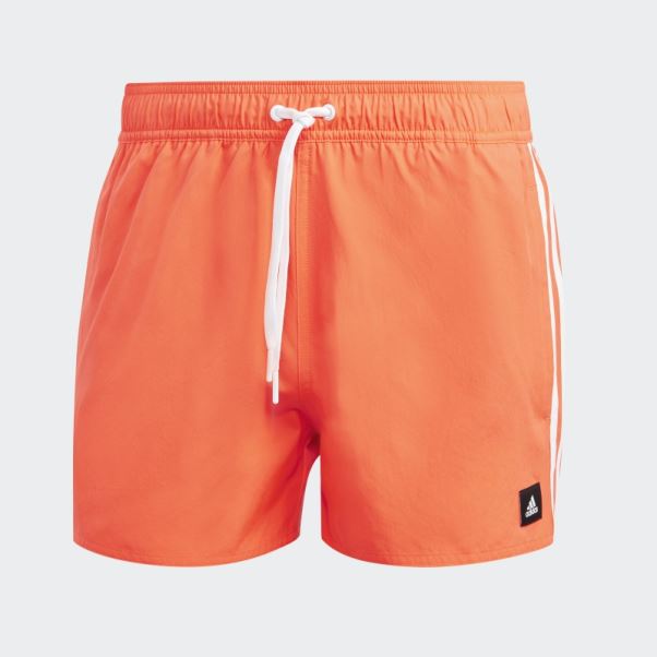 App Rouge Adidas 3-stripes Clx Short De Bain