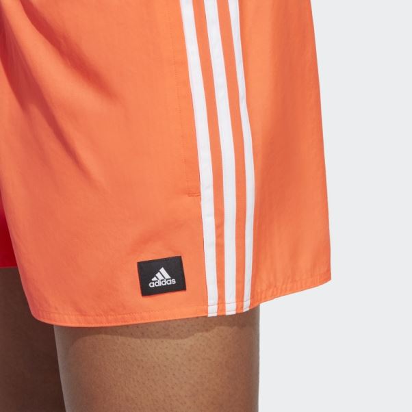App Rouge Adidas 3-stripes Clx Short De Bain