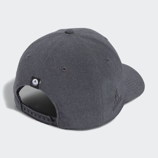 Casquette à écusson Adidas Chiné Noir Chiné