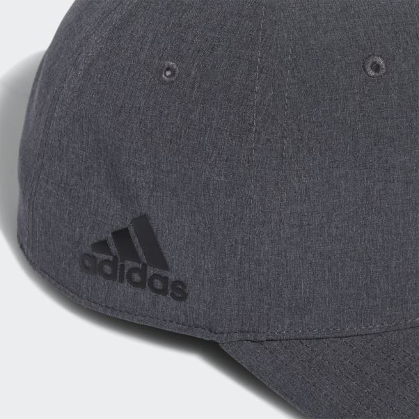 Casquette à écusson Adidas Chiné Noir Chiné