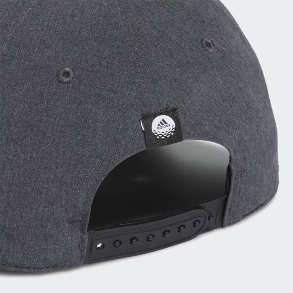 Casquette à écusson Adidas Chiné Noir Chiné