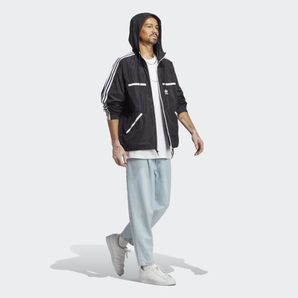Coupe Vent Adidas Adicolor Classics Noir