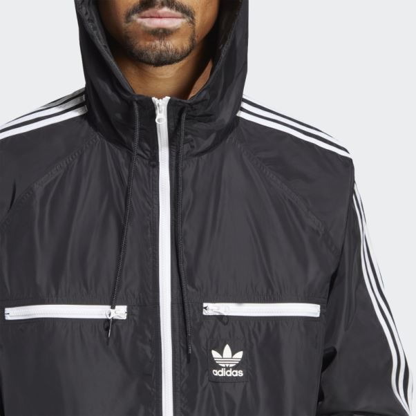 Coupe Vent Adidas Adicolor Classics Noir