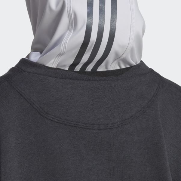 Studio Lounge Sweat Polaire Carbone Adidas