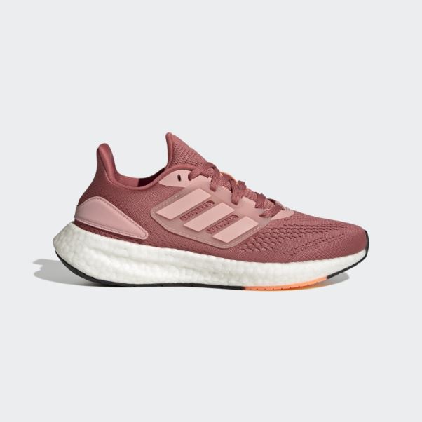 Chaussures De Course Pureboost 22 Adidas Rouge