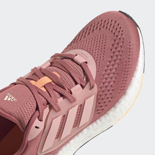 Chaussures De Course Pureboost 22 Adidas Rouge