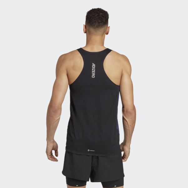 Débardeur Adidas Adizero Noir