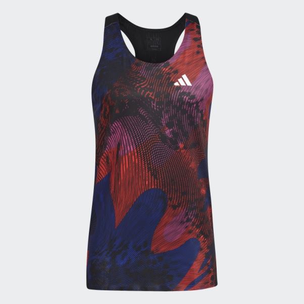 Débardeur Adidas Adizero Noir