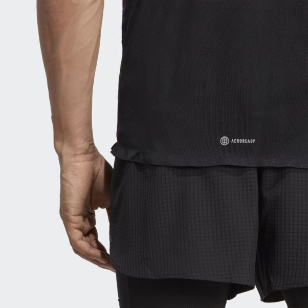 Débardeur Adidas Adizero Noir