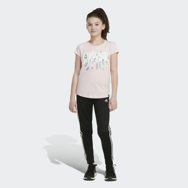 Adidas T-shirt à Manches Courtes Rose