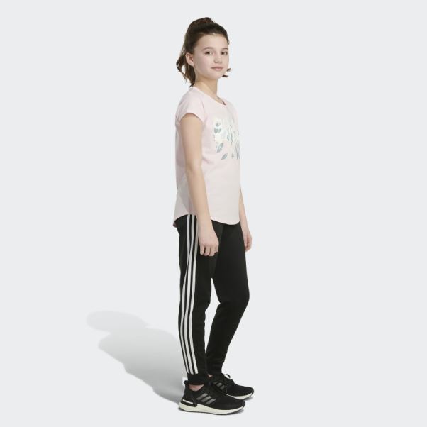 Adidas T-shirt à Manches Courtes Rose