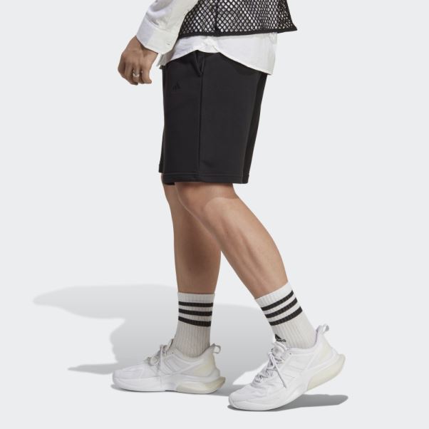 Short Adidas All Szn En Tissu éponge Noir
