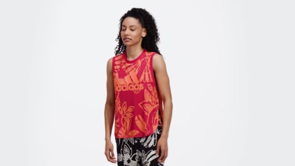 Débardeur Berry Adidas Farm Rio