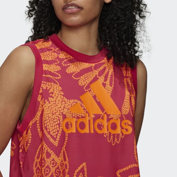Débardeur Berry Adidas Farm Rio