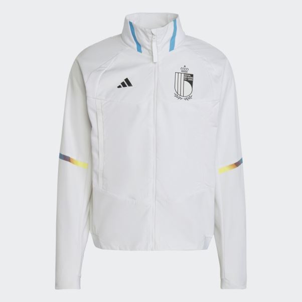 Veste Adidas Belgium Game Day Anthem Blanche