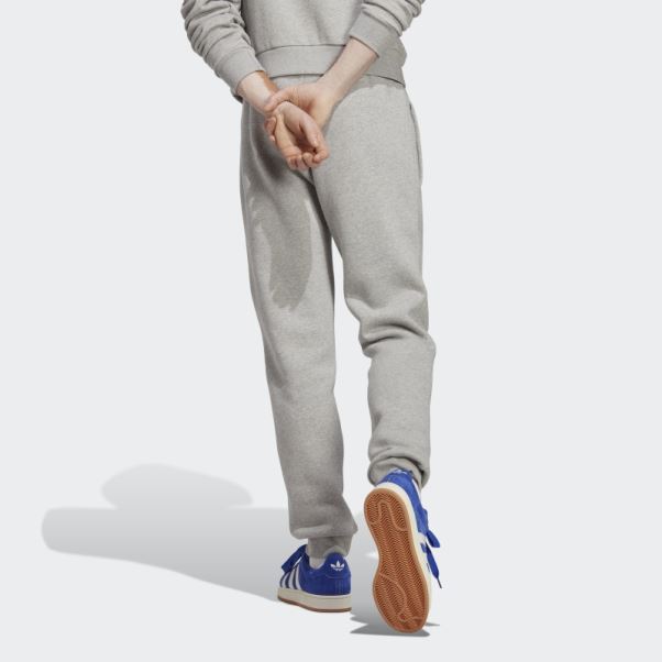 Pantalon Adidas Trefoil Essentials Gris Moyen