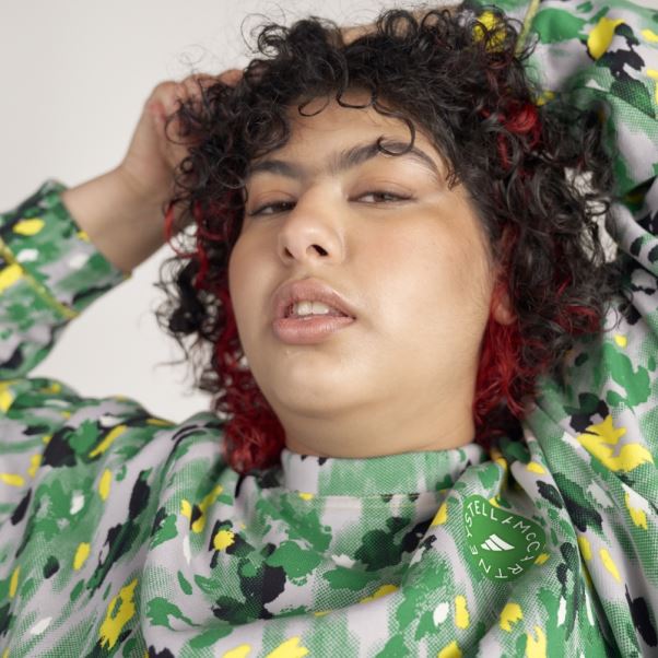Adidas By Stella Mccartney Sweat à Imprimé Floral - Grande Taille Blanc Chaud