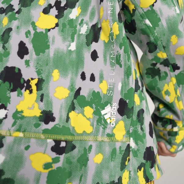Adidas By Stella Mccartney Sweat à Imprimé Floral - Grande Taille Blanc Chaud