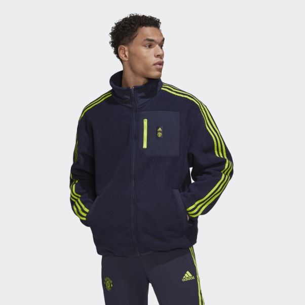 Encre Manchester United Lifestyler Veste Polaire Adidas