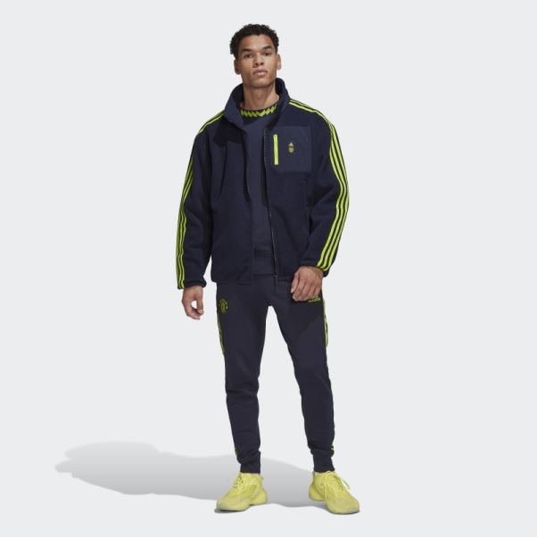 Encre Manchester United Lifestyler Veste Polaire Adidas