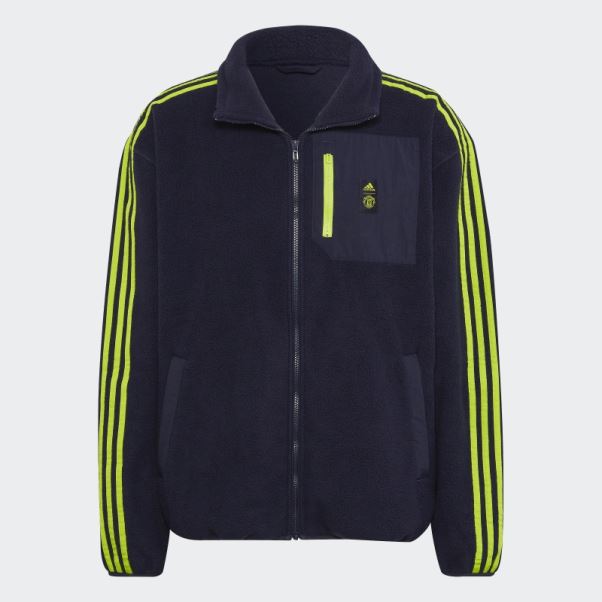 Encre Manchester United Lifestyler Veste Polaire Adidas