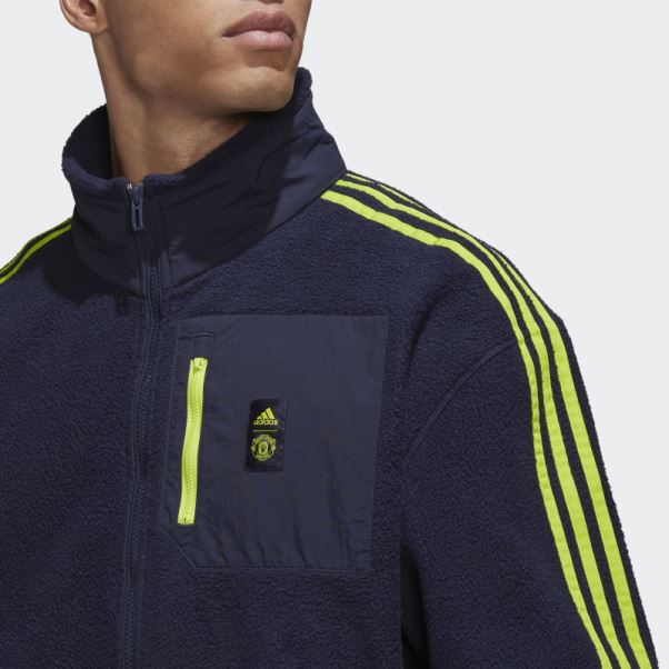 Encre Manchester United Lifestyler Veste Polaire Adidas