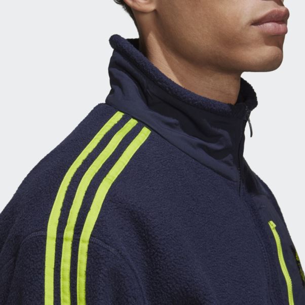 Encre Manchester United Lifestyler Veste Polaire Adidas