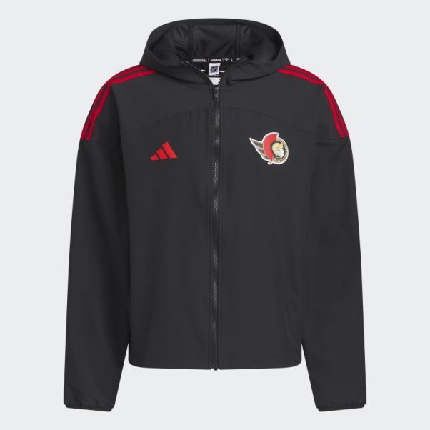 Sweat à Capuche Sénateurs Noir Adidas