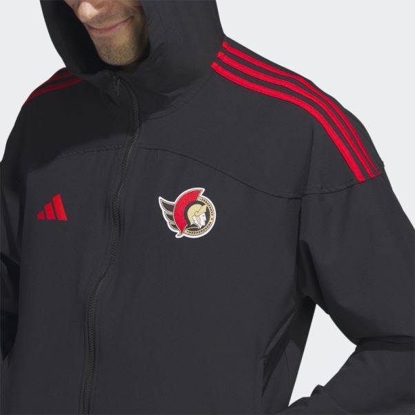 Sweat à Capuche Sénateurs Noir Adidas