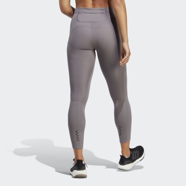 Fastimpact Running 7/8 Leggings Adidas Trace Gris