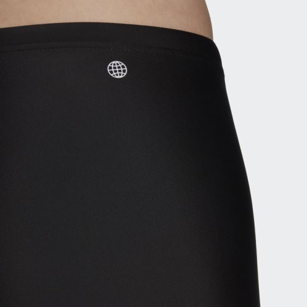 Boxer De Bain Adidas Wording Noir