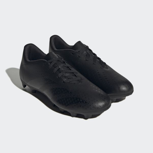 Predator Précision.4 Noir Crampons De Football Pour Terrain Souple Adidas