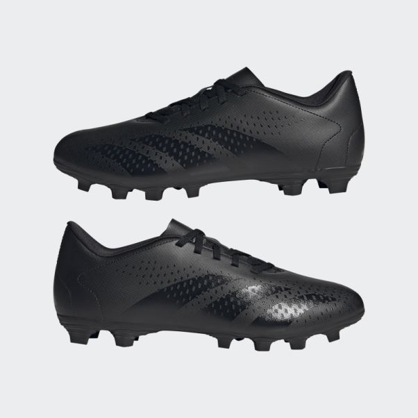 Predator Précision.4 Noir Crampons De Football Pour Terrain Souple Adidas