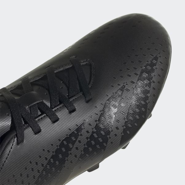 Predator Précision.4 Noir Crampons De Football Pour Terrain Souple Adidas