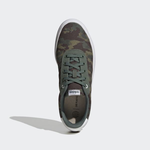 Chaussures De Skate Oxyde Vert Vulc Raid3r Lifestyle 3 Bandes Adidas