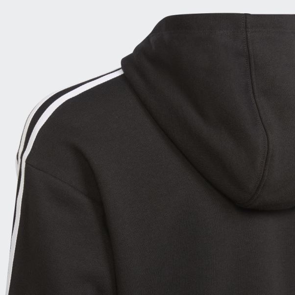 Sweat à Capuche Court Adicolor Noir Adidas