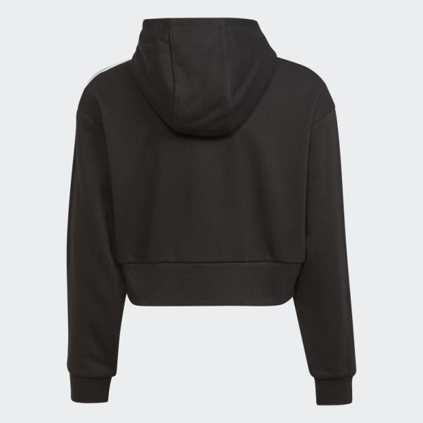 Sweat à Capuche Court Adidas Adicolor Noir